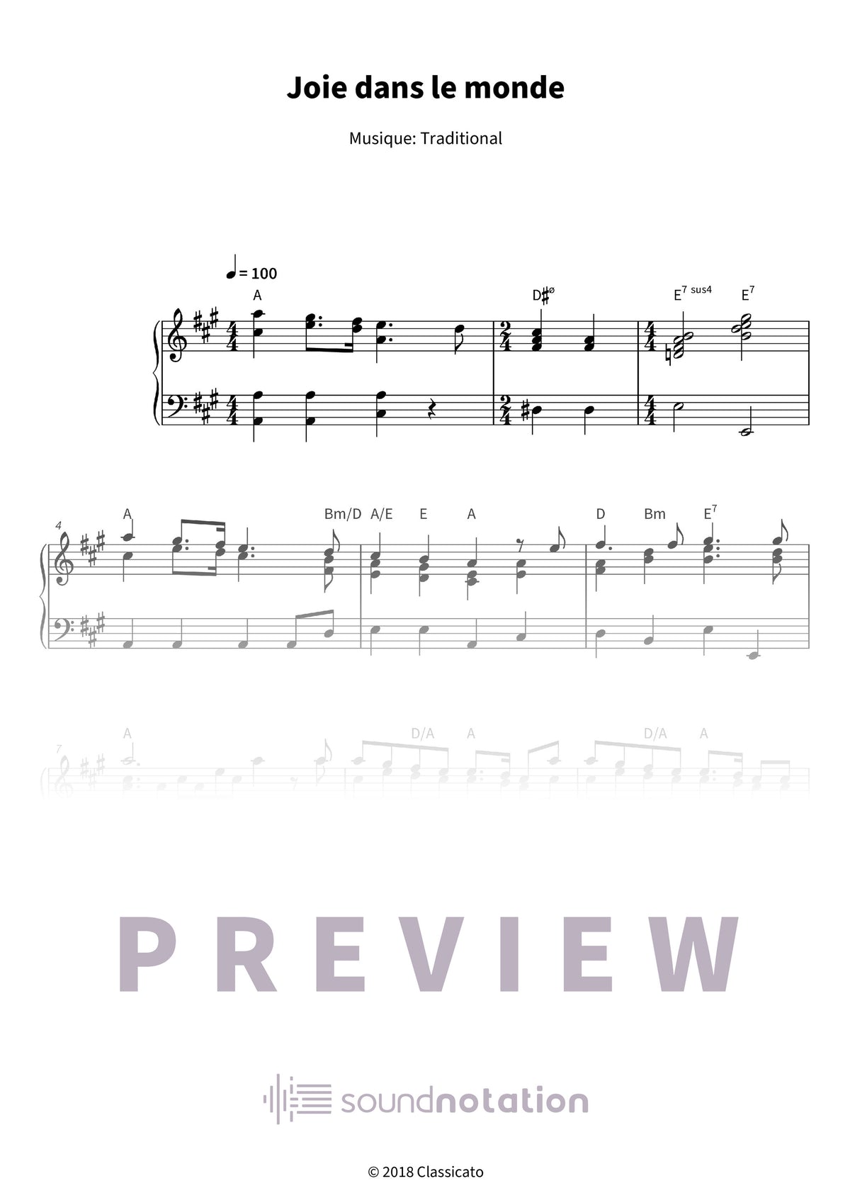 Joie dans le monde - Preview Page 1