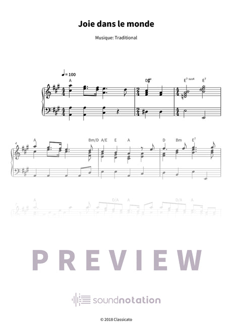 Joie dans le monde - Preview Page 1
