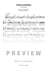 Tschüss und Danke - Preview Page 1