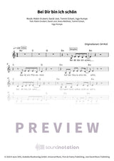 Bei Dir bin ich schön - Preview Page 1