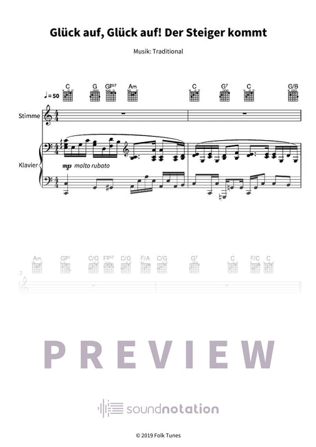 Glück auf, Glück auf! Der Steiger kommt - Preview Page 1