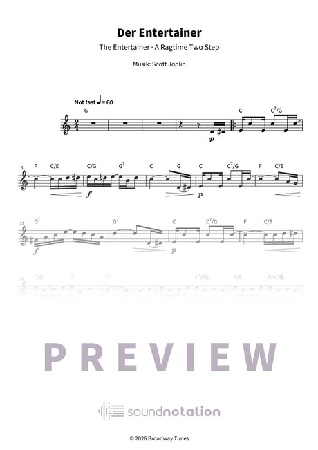 Der Entertainer - Preview Page 1