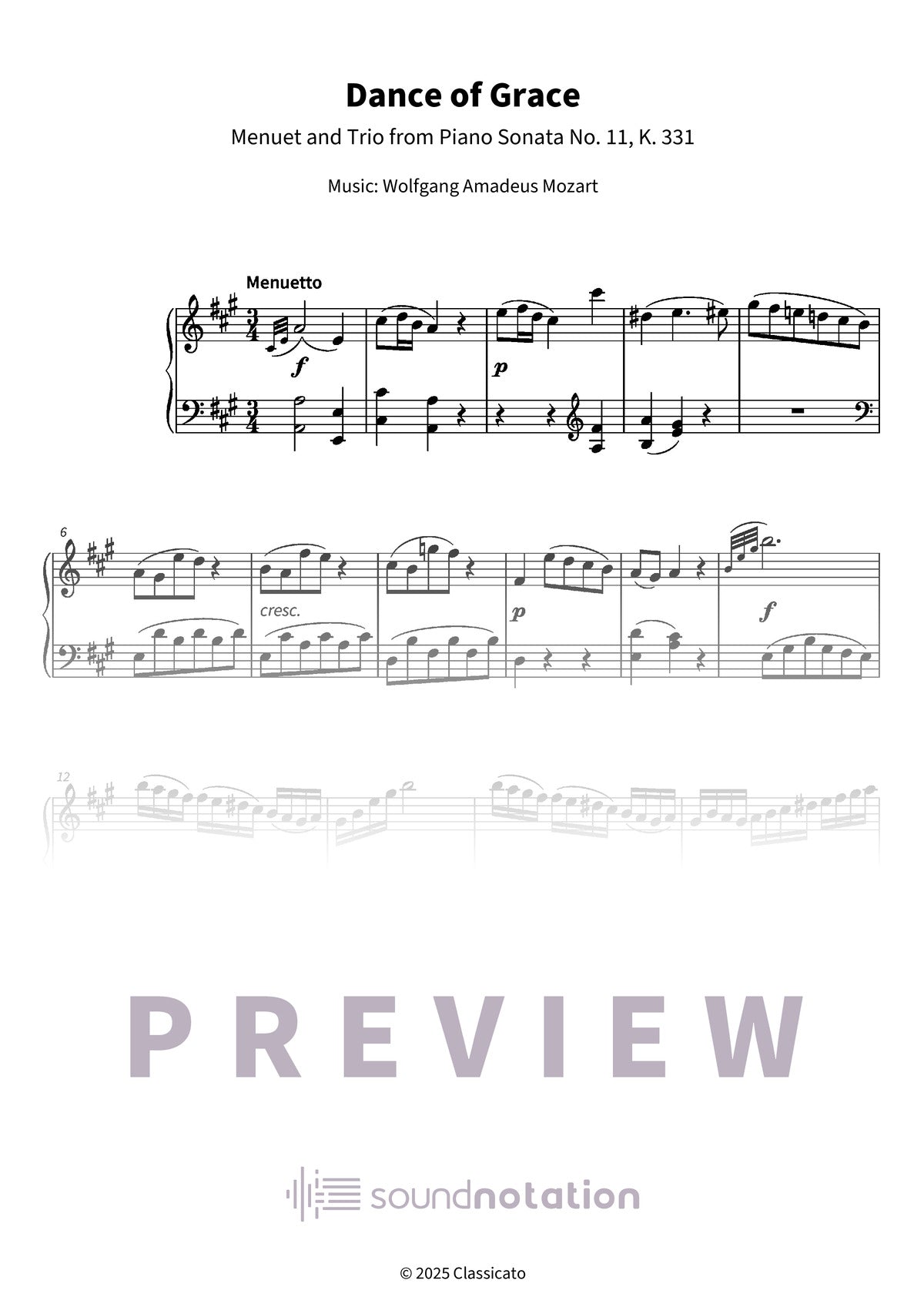 Dance of Grace - Preview Page 1