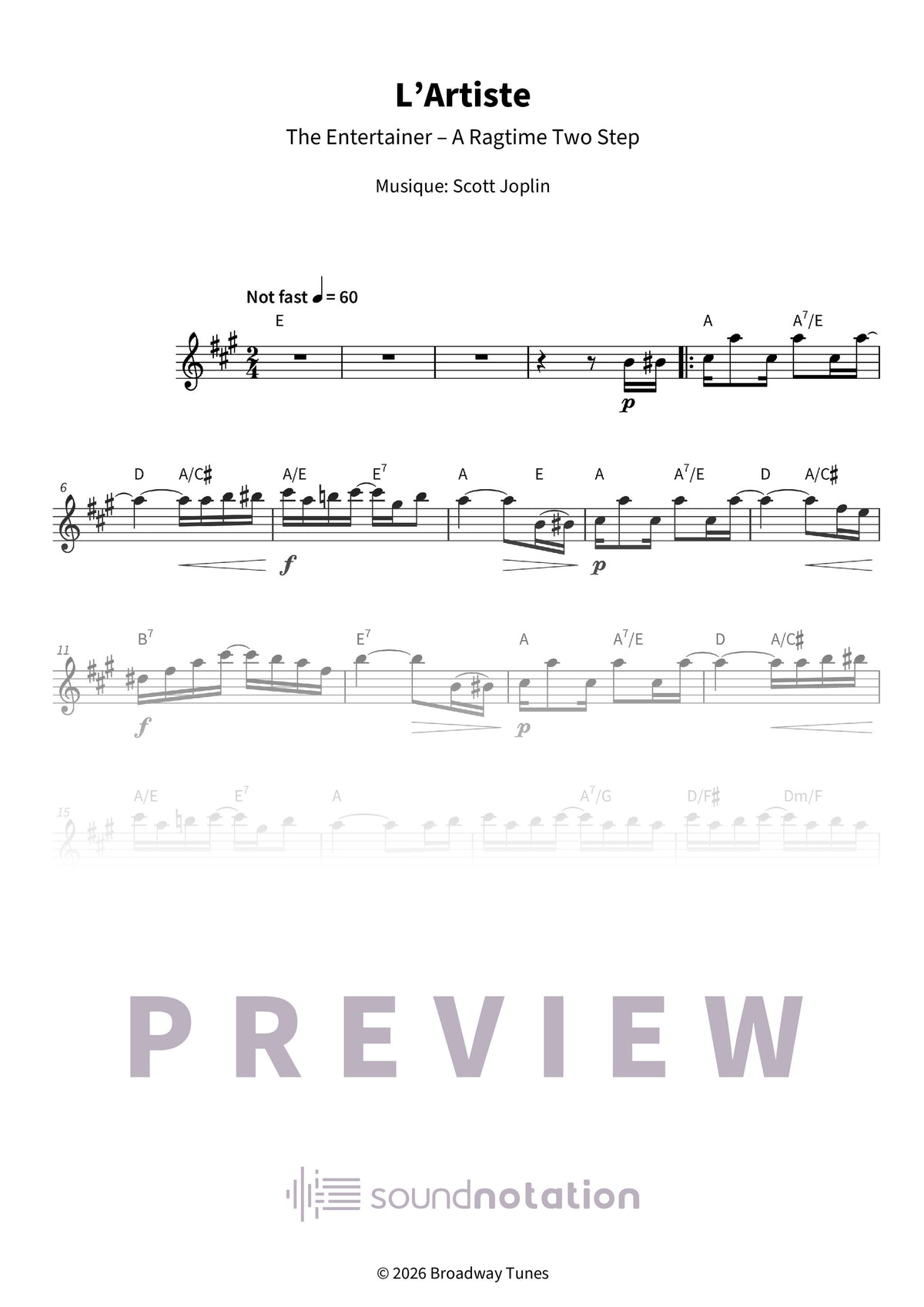 L’Artiste - Preview Page 1