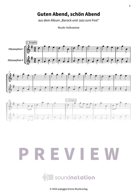 Guten Abend, schön Abend - Preview Page 1