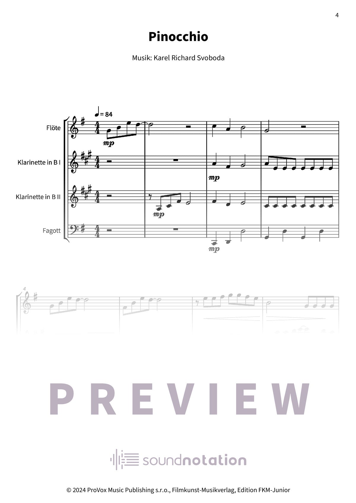 Pinocchio - Preview Page 1