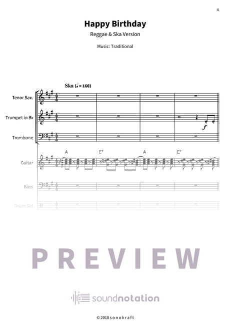 Happy Birthday - Preview Page 1
