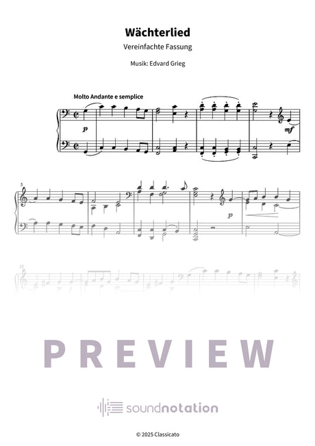 Wächterlied - Preview Page 1