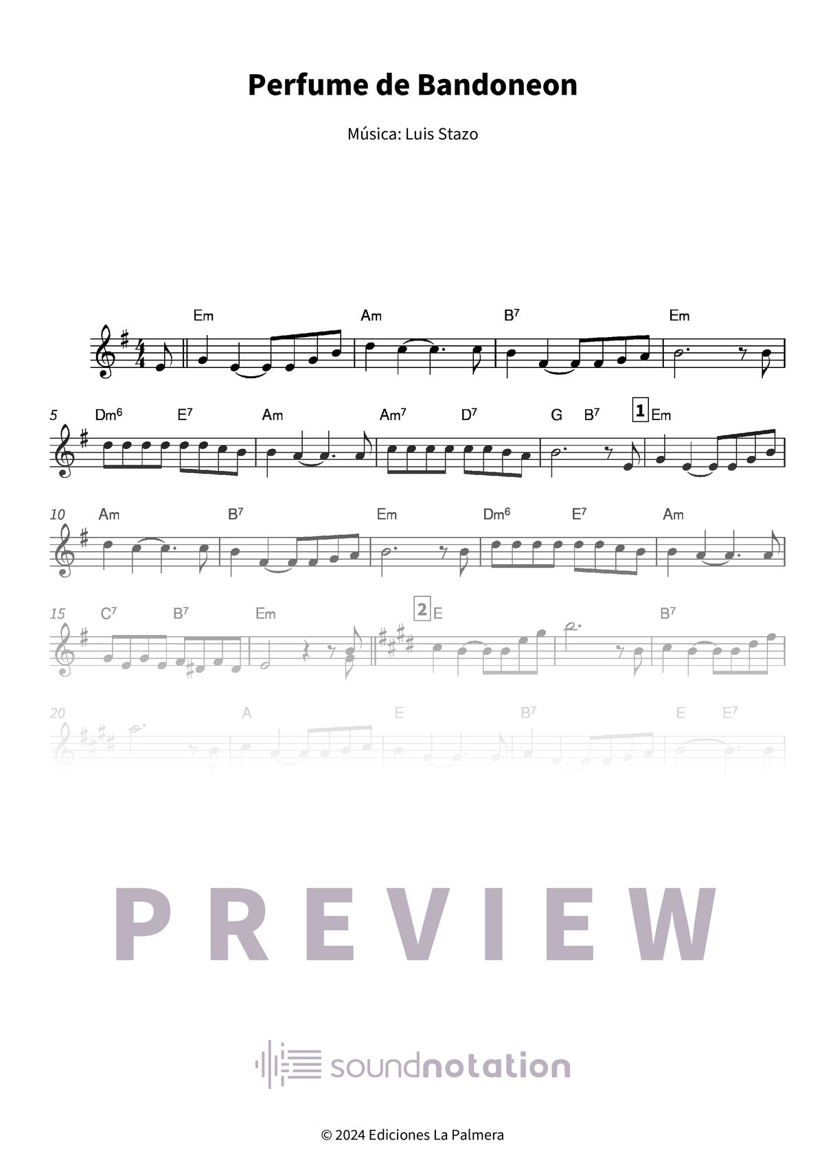 Perfume de Bandoneon - Preview Page 1