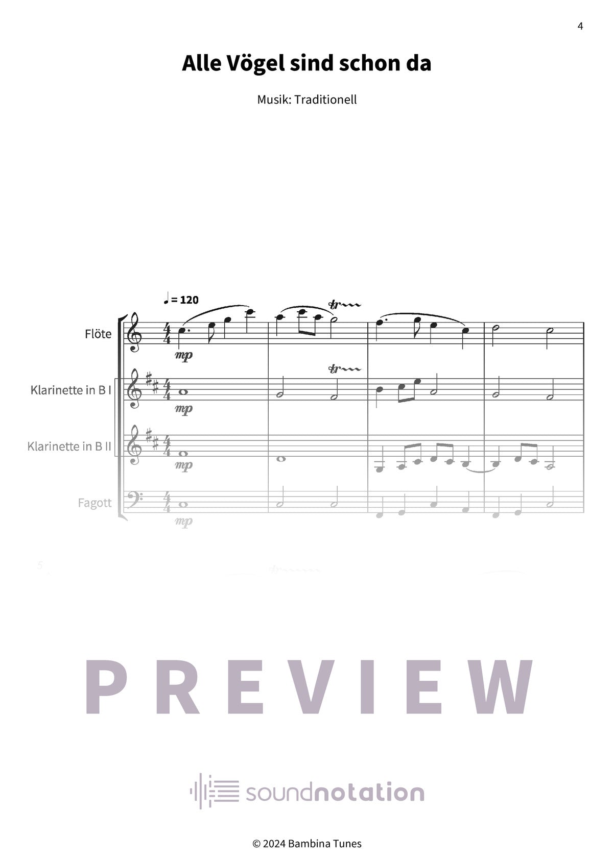 Alle Vögel sind schon da - Preview Page 1