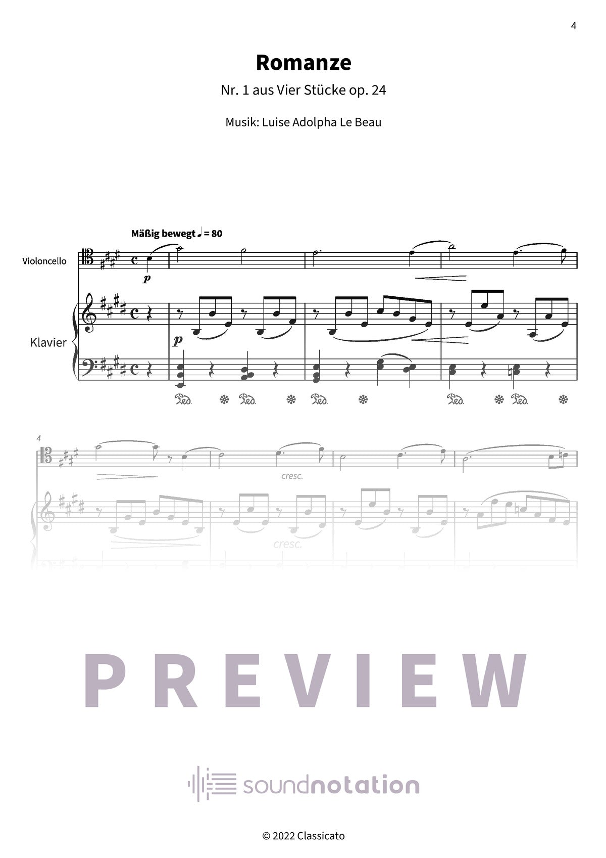 Romanze - Preview Page 1