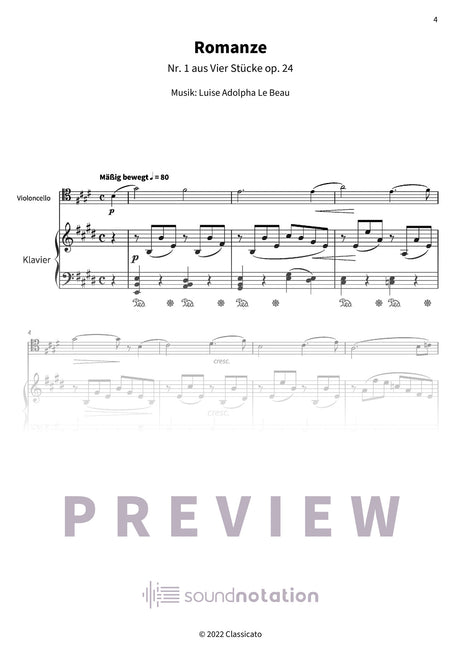 Romanze - Preview Page 1