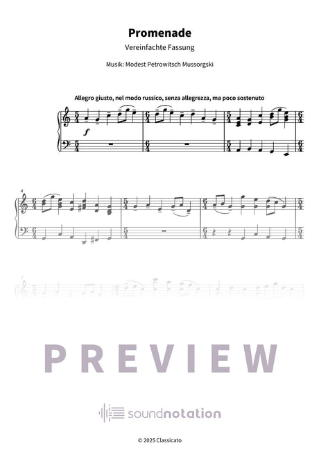 Promenade - Preview Page 1