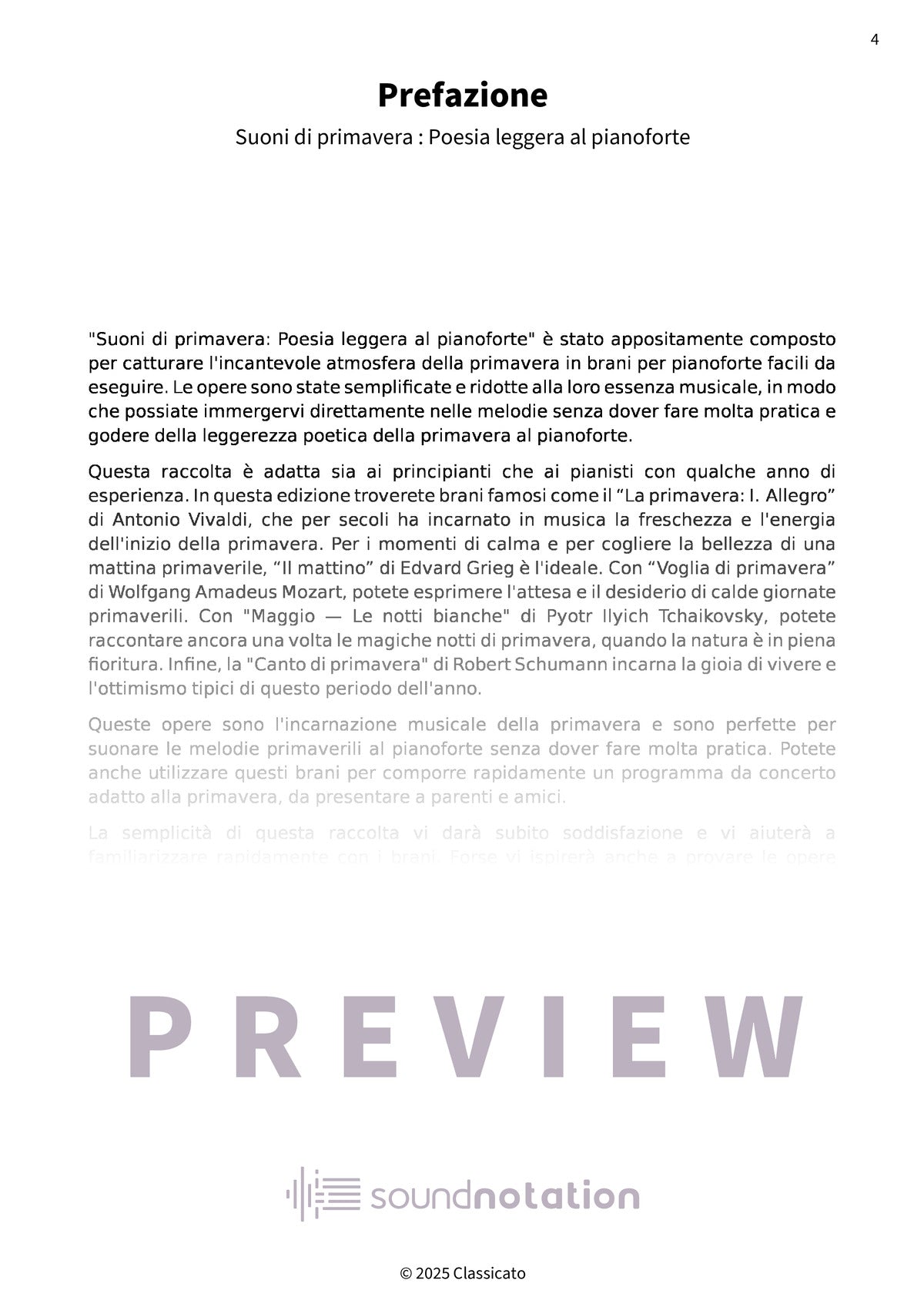 Suoni di primavera - Preview Page 1