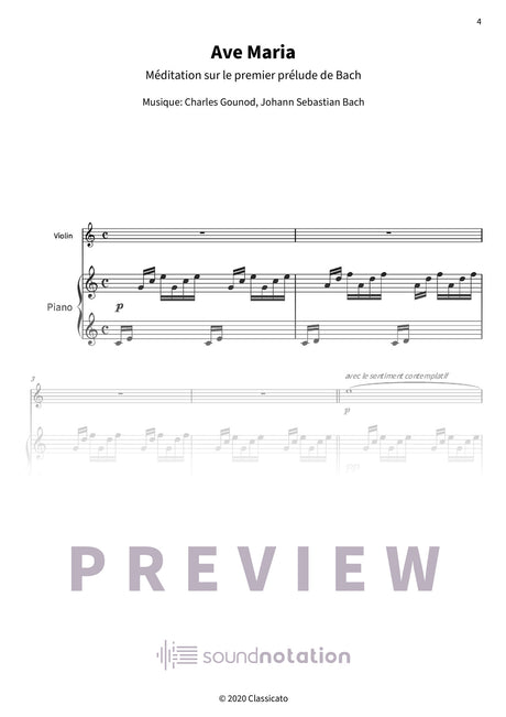 Ave Maria - Preview Page 1