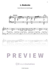 Sonate in Es-Dur - Preview Page 1