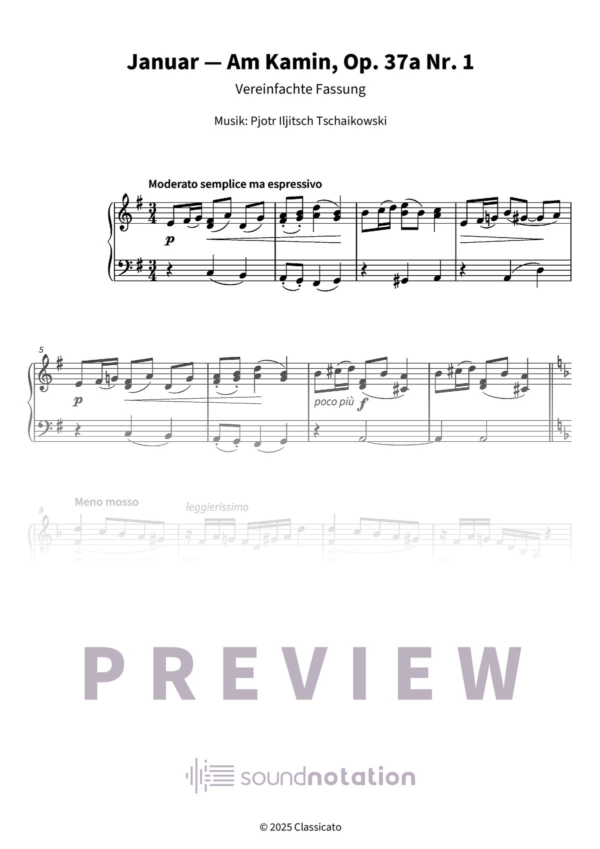 Januar — Am Kamin - Preview Page 1