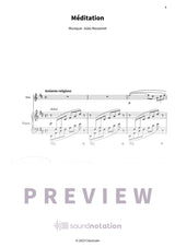 Méditation - Preview Page 1