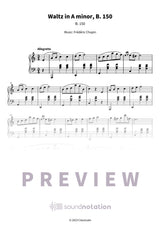 Waltz in A minor - Preview Page 1