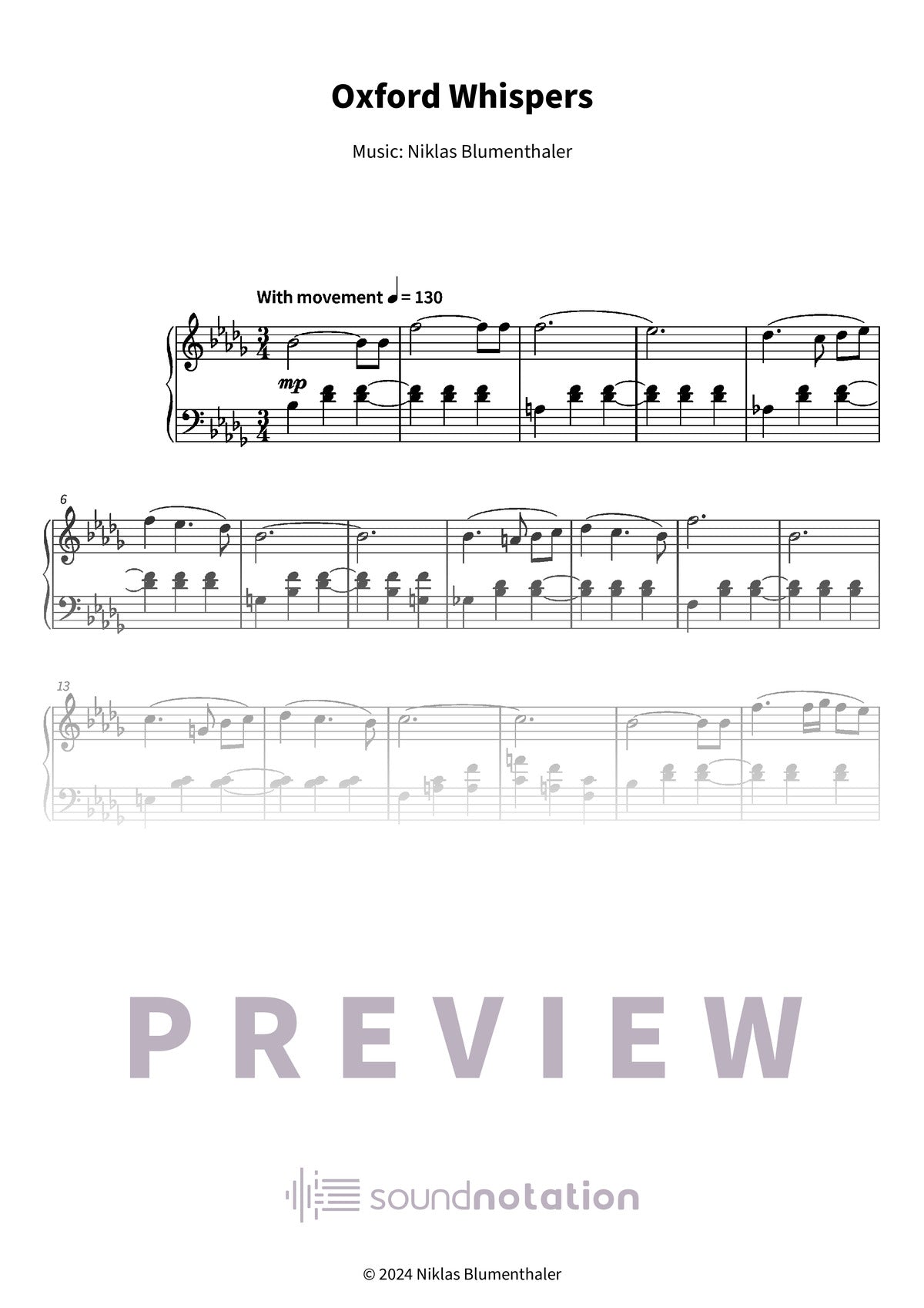 Oxford Whispers - Preview Page 1