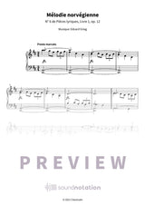Mélodie norvégienne - Preview Page 1