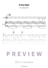 O Holy Night - Preview Page 1