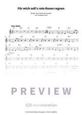 Für mich soll's rote Rosen regnen - Preview Page 1
