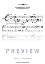 Für die Liebe - Preview Page 1