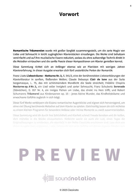 Romantische Träumereien - Preview Page 1