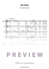 Ave Jesus, Gottes Sohn - Preview Page 1