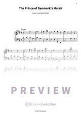 The Prince of Denmark's March - Preview Page 1