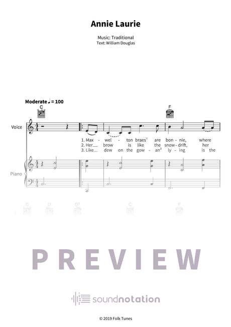 Annie Laurie - Preview Page 1