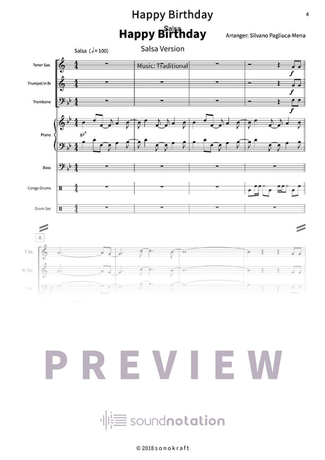 Happy Birthday - Preview Page 1
