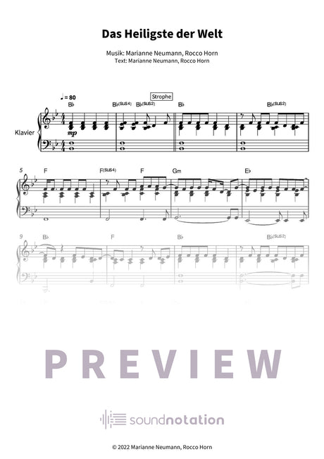 Das Heiligste der Welt - Preview Page 1