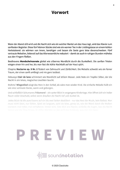Träumerische Nachtstücke - Preview Page 1