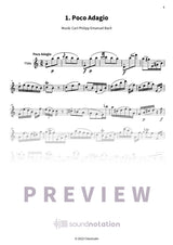 Sonate a-Moll - Preview Page 1