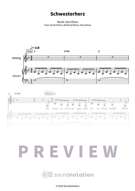 Schwesterherz - Preview Page 1