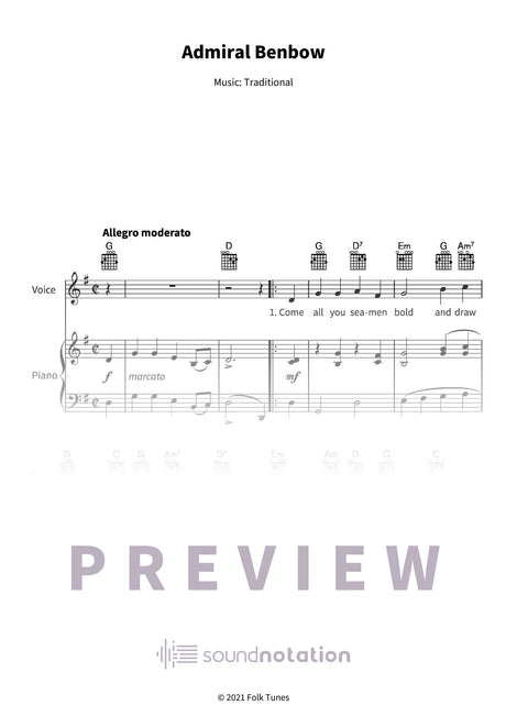 Admiral Benbow - Preview Page 1