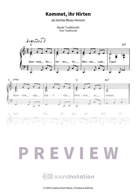 Kommet, ihr Hirten - Preview Page 1