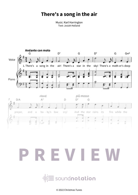 There's a song in the air - Preview Page 1