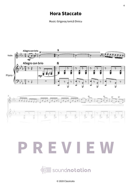 Hora Staccato - Preview Page 1