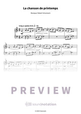 La chanson de printemps - Preview Page 1