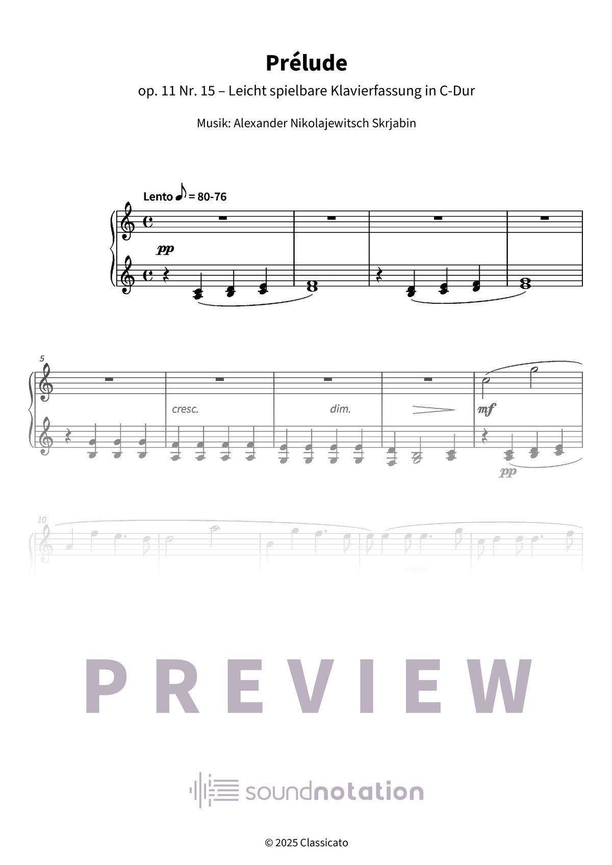 Prélude - Preview Page 1