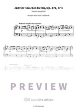 Janvier: Au coin du feu - Preview Page 1