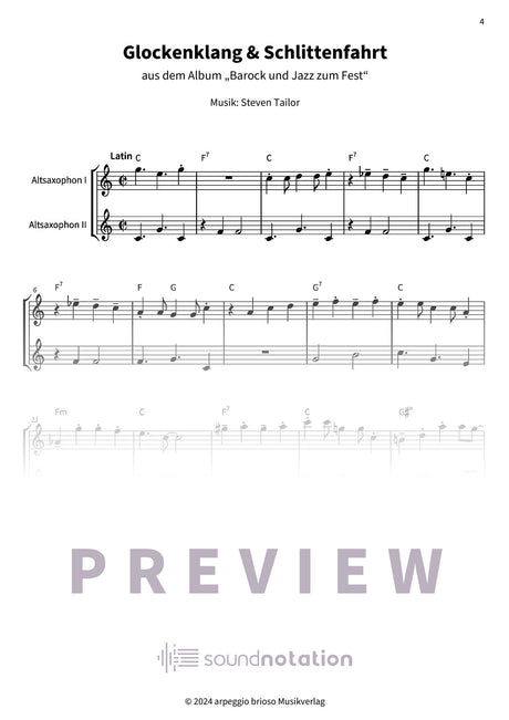 Glockenklang & Schlittenfahrt - Preview Page 1