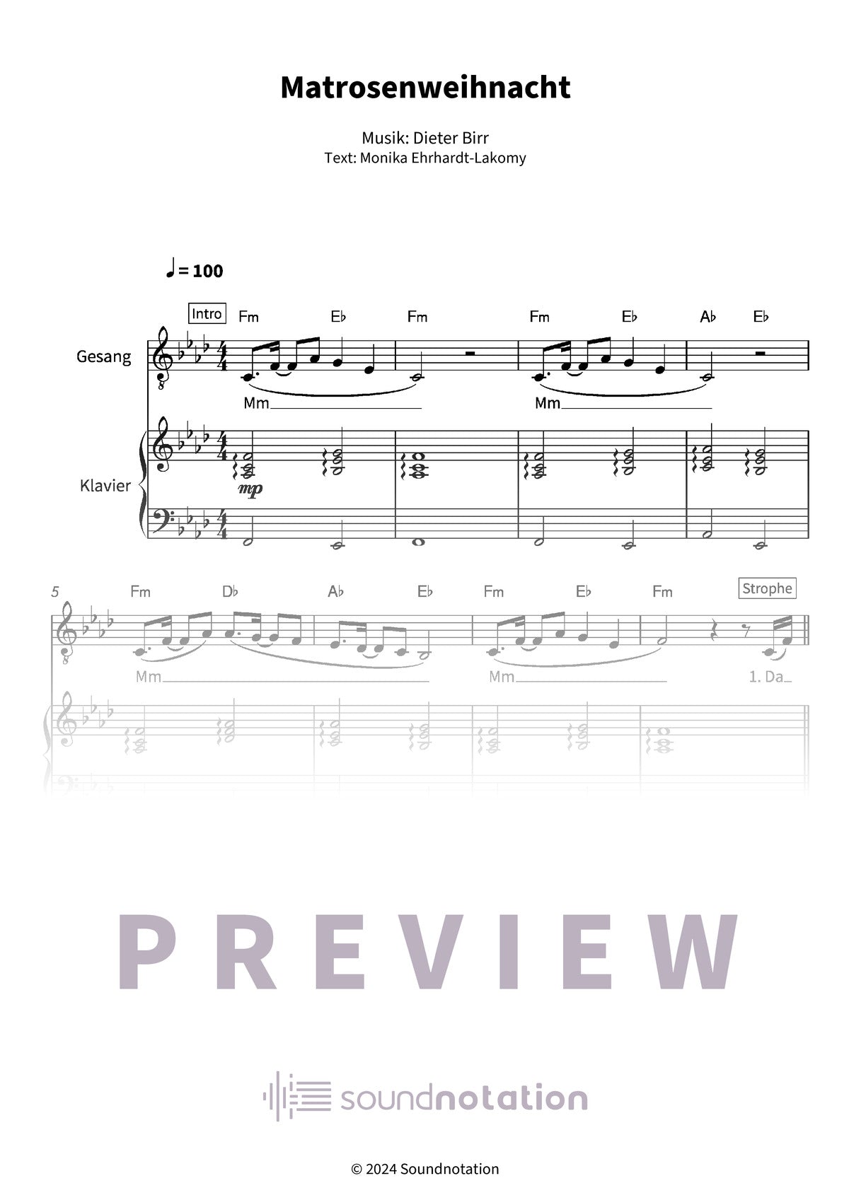 Matrosenweihnacht - Preview Page 1