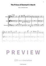 The Prince of Denmark's March - Preview Page 1