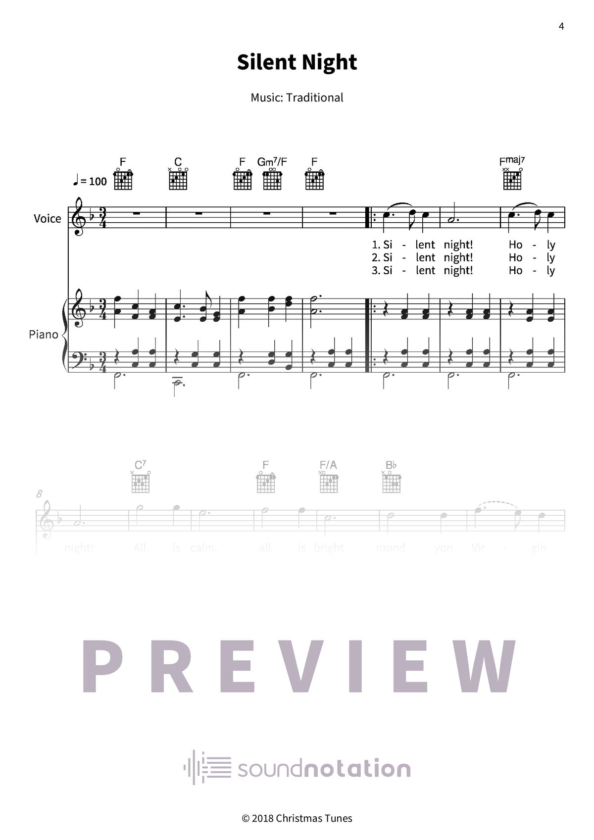 Melodies of peace - Preview Page 1