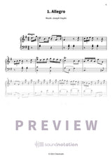 Sonate in G-Dur - Preview Page 1