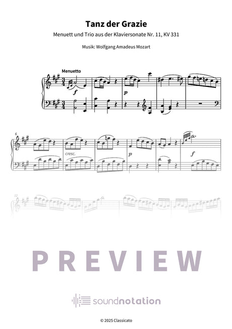 Tanz der Grazie - Preview Page 1